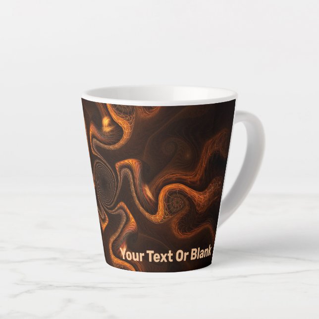 Tasse Latte Chocolat mexicain (Angle droit)