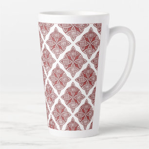 Tasse Latte Choisissez votre couleur Celte noeud décoratif Mot