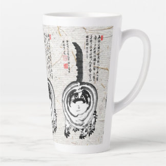 Tasse Latte Chonky rayé japonais Tabby Chat