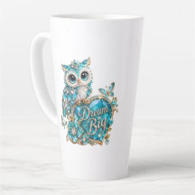 Chouette de cristal turquoise Rêve grand Design de