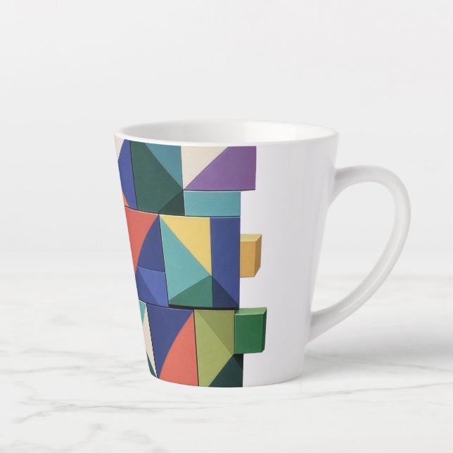 Tasse Latte Chromatic Structure (Droite)