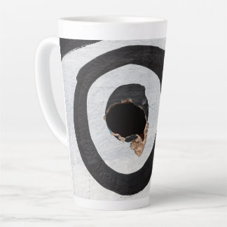 Tasse Latte cible déchirures