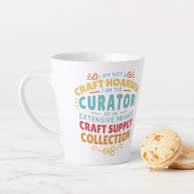 Tasse Latte Citation Collector Collector Craft Drôle (En situation)