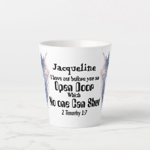 Tasse Latte Citation de la Bible de la Sainte Femme