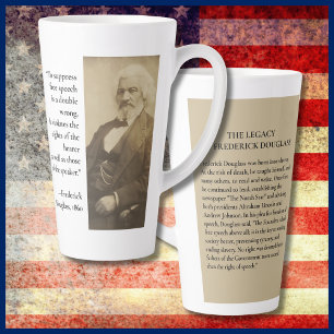 Tasse Latte Citation de la censure de Frederick Douglass