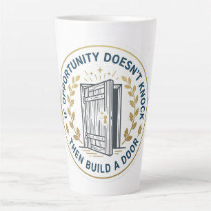 Tasse Latte Citation de motivation professionnelle inspirante 