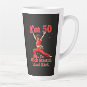 Tasse Latte Citation de randonnée amusante : Je fais de la ran