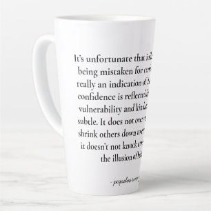 Tasse Latte Citation stimulante