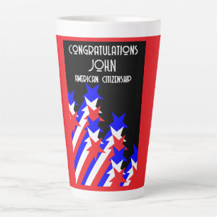 Tasse Latte Citoyenneté américaine accordée