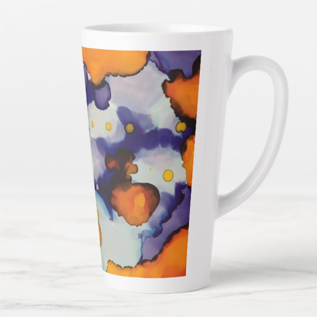 Tasse Latte Citrouille Azure (Droite)