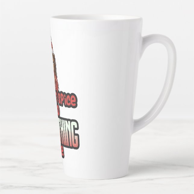 Tasse Latte Citrouille épice Black Girl Magic Melanin Sista (Droite)