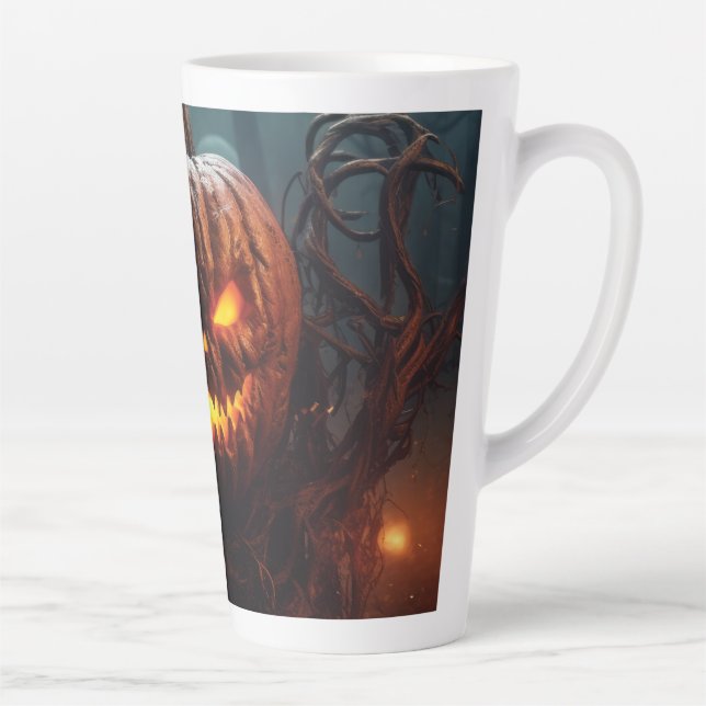 Tasse Latte Citrouille mal (Droite)