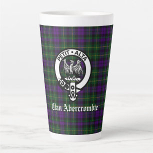 Tasse Latte Clan Abercrombie Tartan & Crest