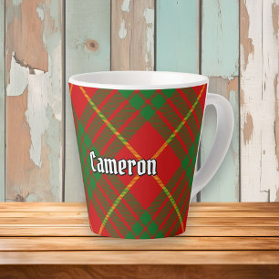 Tasse Latte Clan Cameron Tartan
