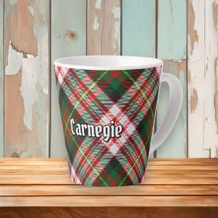 Tasse Latte Clan Carnegie robe Tartan
