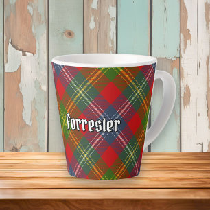 Tasse Latte Clan Forrester Tartan