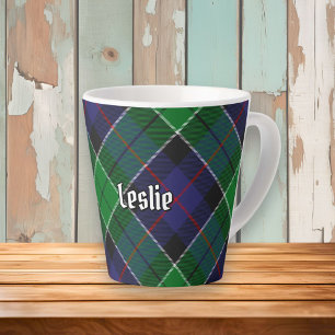 Tasse Latte Clan Leslie Chasse Tartan