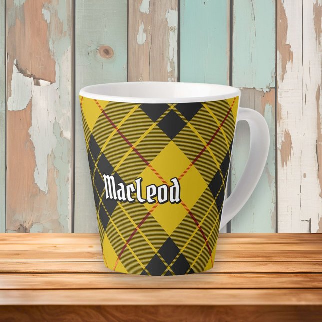 Tasse Latte Clan Macleod de Lewis Tartan (Créateur téléchargé)