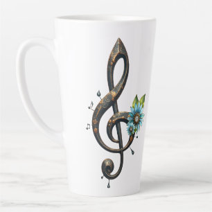 Tasse Latte Clef mécanique