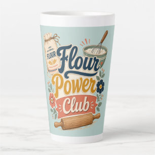 Tasse Latte Club de Boulangerie Flour Power Cottage