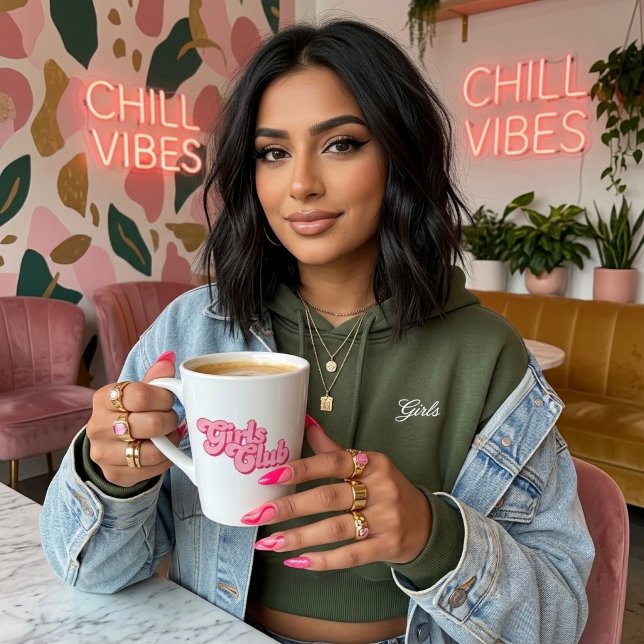 Tasse Latte Club des filles (Créateur téléchargé)