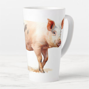Tasse Latte Cochon rose
