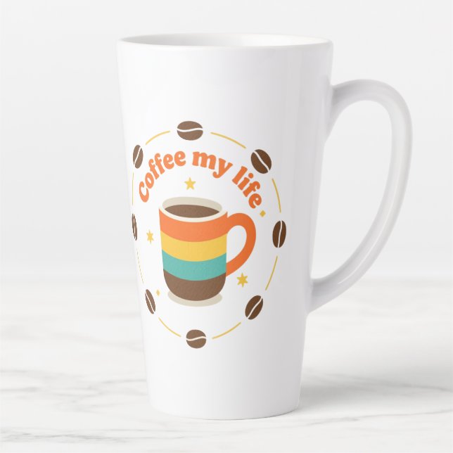 Tasse Latte coffee (Droite)