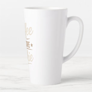 Tasse Latte 👉 Coffee Before Talkie – Funny Coffee Lover