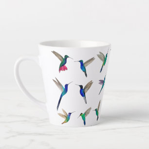 Tasse Latte Colibri tropical