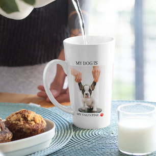 Tasse Latte Collage photos de chiens   Mon chien est ma Saint-