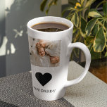 Tasse Latte Collage tendance Photo & We Love You Daddy Cadeau<br><div class="desc">Montrez à votre père combien vous vous souciez de ce cadeau chaleureux "We Love You Daddy". Le cadeau peut prendre plusieurs formes, comme une tasse personnalisée, un cadre photo ou même un t-shirt. Le message "We Love You Daddy" est un moyen simple mais puissant d'express de votre amour et de...</div>