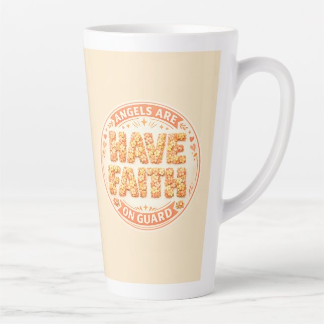 Tasse Latte Collection Foi Angélique (Droite)