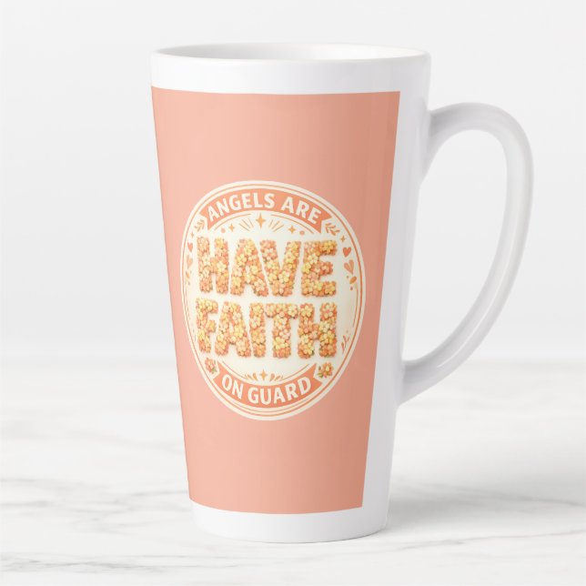 Tasse Latte Collection Foi Angélique (Droite)
