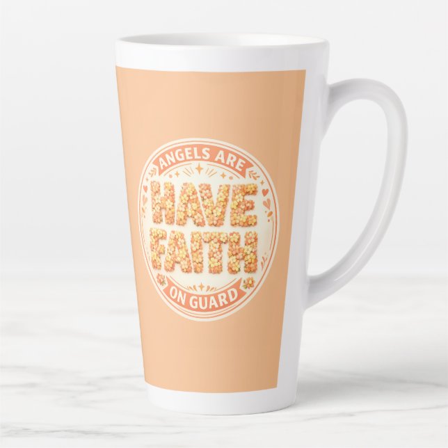 Tasse Latte Collection Foi Angélique (Droite)
