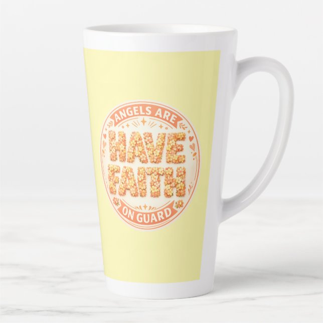 Tasse Latte Collection Foi Angélique (Droite)