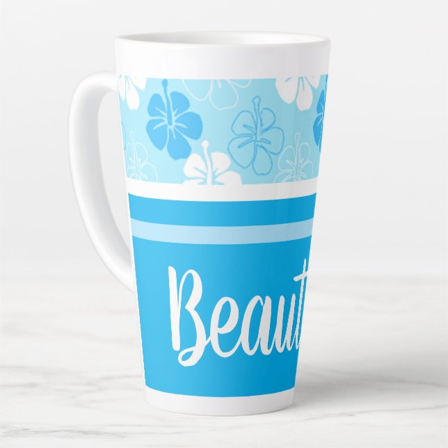 Tasse Latte Collection Hawaii Aloha (Angle gauche)