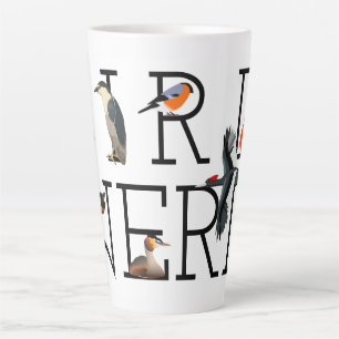 Tasse Latte Collection Nerd d'oiseaux