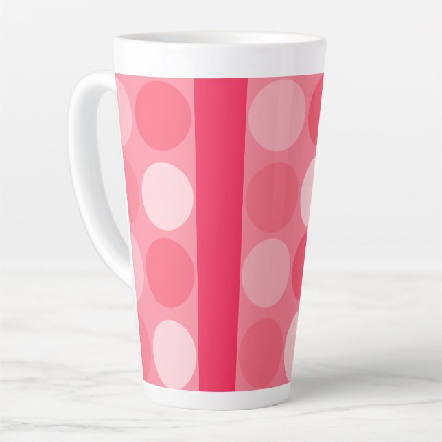 Tasse Latte Collection Pretty In Polka Dots (Angle gauche)