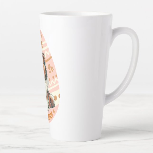 Tasse Latte Collie Egg (Droite)