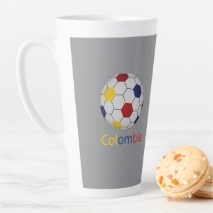 Tasse Latte Colombie Football