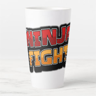 TASSE LATTE COMBAT DE NINJA