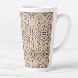 Tasse Latte Conception abstraite Recoleta
