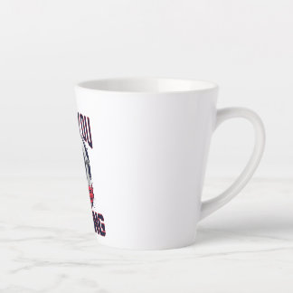 Tasse Latte Conception de jeux avec casque