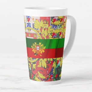 Tasse Latte conceptions portugaises 