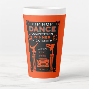 Tasse Latte Concours de danse Hip hop
