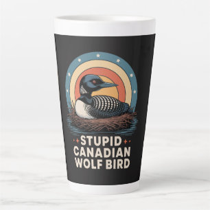 Tasse Latte conne canadienne féminine