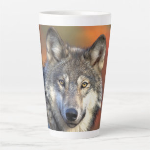 Tasse Latte "Conscient du loup"