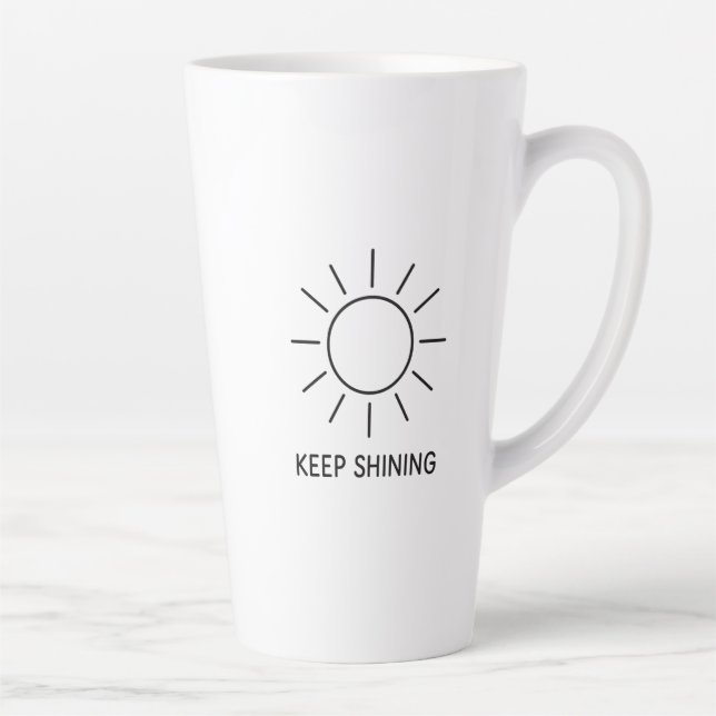 Tasse Latte Conserver brillant Sun Design T (Droite)