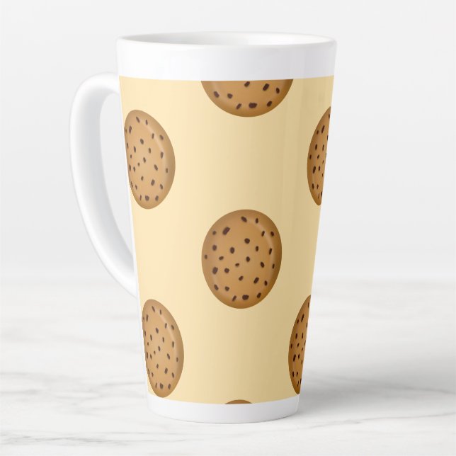 Tasse Latte Cookie aux pépites de chocolat  (Angle gauche)