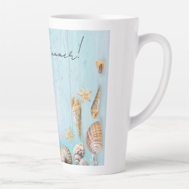 Tasse Latte Coquille marine (Droite)